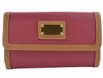 synthetic woman purse with coin pocket, trifold wallet