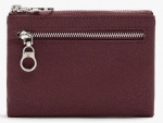 Card holder with coin purses, made of eco leather from China, fashion